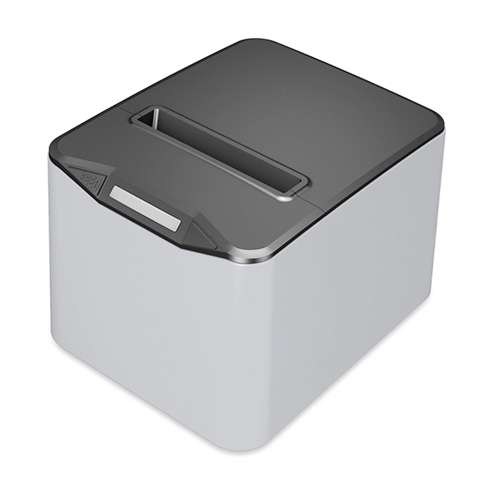 Elowen Wireless printer Portable Thermal Receipt Printer 80mm Desktop Direct Thermal Printing USB+LAN Connection High Speed with Auto Cutter Large Paper Bin Support ESC/POS for Shipping Business