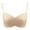 Beige, variant on Bras for Women No Underwire Padded Bra Feature V-Neck Nursing Bra Style W-1111 Beige 80C