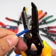 thumbnail image 5 of Pelacables para electricistas | Alicates multifuncionales para pelar y cortar cables | Cortador de cables de acero aleado con mango de PVC para trabajos eléctricos, 5 of 6