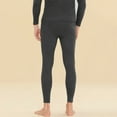 thumbnail image 4 of ZOYOEN Mens Leggings Fleece Lined- Soft Winter Underwear Thermal Pants Base Layer Cold Weather Wear Gray Size 3XL, 4 of 9