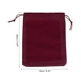 thumbnail image 2 of Velvet Drawstring Bags 5.91x7.87 Inch Gift Bags Jewelry Pouches Burgundy 10Pcs, 2 of 6