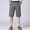 (Casual 45)Gray, variant on Mens Plus Size Shorts Casual Breeches Fashion Summer Zipper Button Solid Outdoors Pocket Sports Short Short Pants