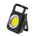 thumbnail image 2 of Lámpara Linterna con llavero para acampar con luz de trabajo LED de bolsillo con trípode (negro) Likrtyny Para estrenar, 2 of 7