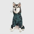thumbnail image 2 of Canada Pooch Slush Suit Water-Resistant Dog Bodysuit (Green Camo, 18), 2 of 4