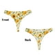 thumbnail image 3 of Balery Beautiful Countryside Sunflower Tangas de Algodón para Mujer con Estampado – Ropa Interior Sexy, Transpirable, G-string-Small, 3 of 6
