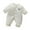 White, variant on Esaierr Baby Boys Girls Winter Snowsuit Jumpsuit Newborn Warm Romper Cotton Coat for 1M-24M