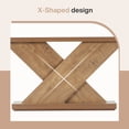 thumbnail image 6 of Tribesigns 63" Console Table, Farmhouse Wooden Couch Table Behind Sofa with Storage, Long Entryway Sofa Station, Rustic Console Stand with Base, Hallway Stand for Entryway, Living Room, Vintage Brown, 6 of 16