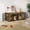 Tiger wood, variant on Garvee Heavy Duty Double Dog Crate Furniture – Wooden Indoor Kennel with Divider – Spacious TV Stand End Table – For Medium & Large Dogs – Stylish Brown Tiger Wood