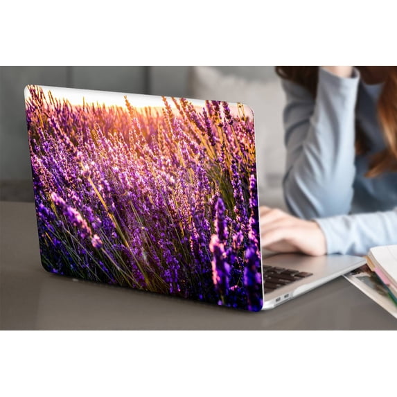 KSK KAISHEK Hard Shell Cover Compatible MacBook Air 13.6 Inch m2 2022.0 A2681, Purple series 0768