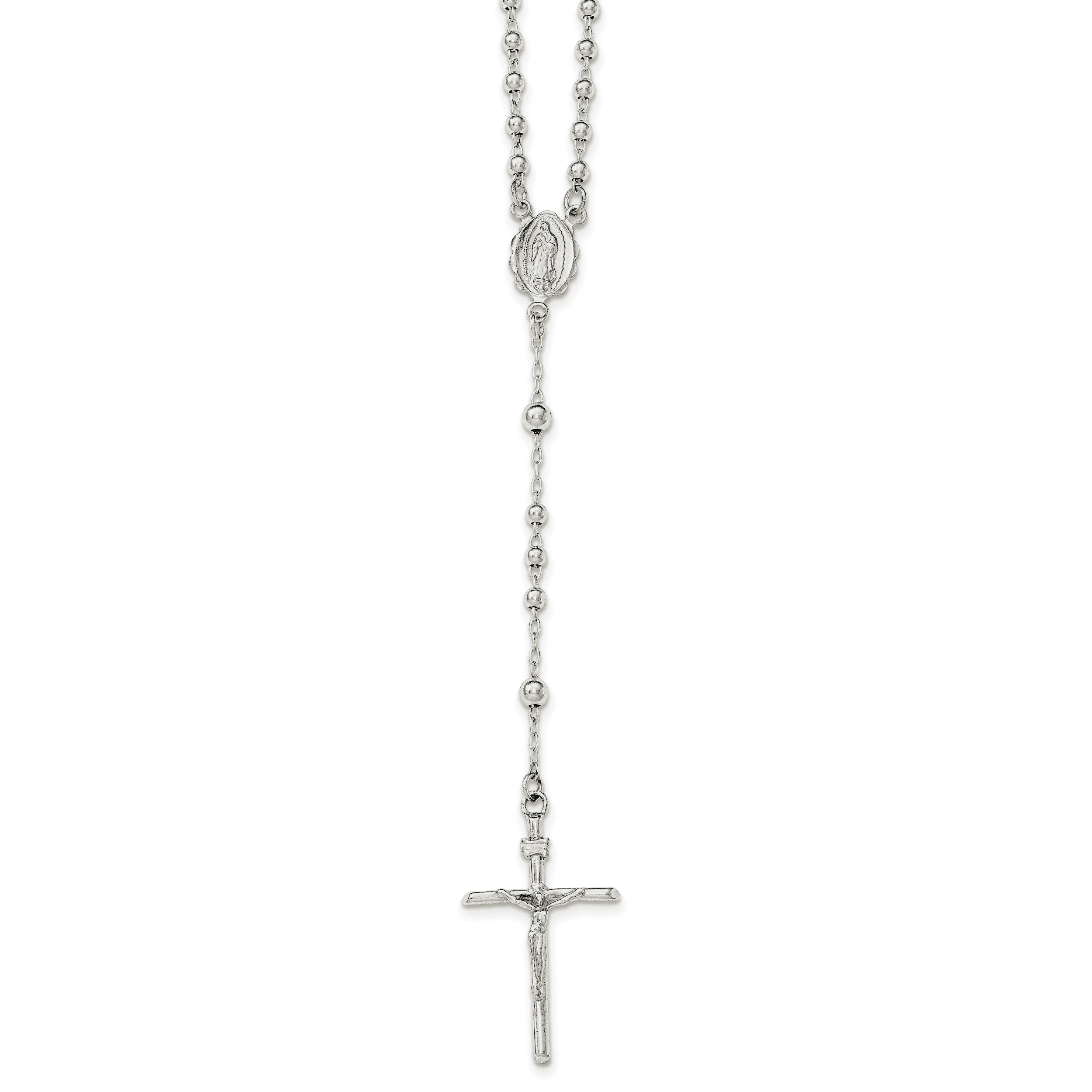 925 Sterling Silver Rosary Chain 