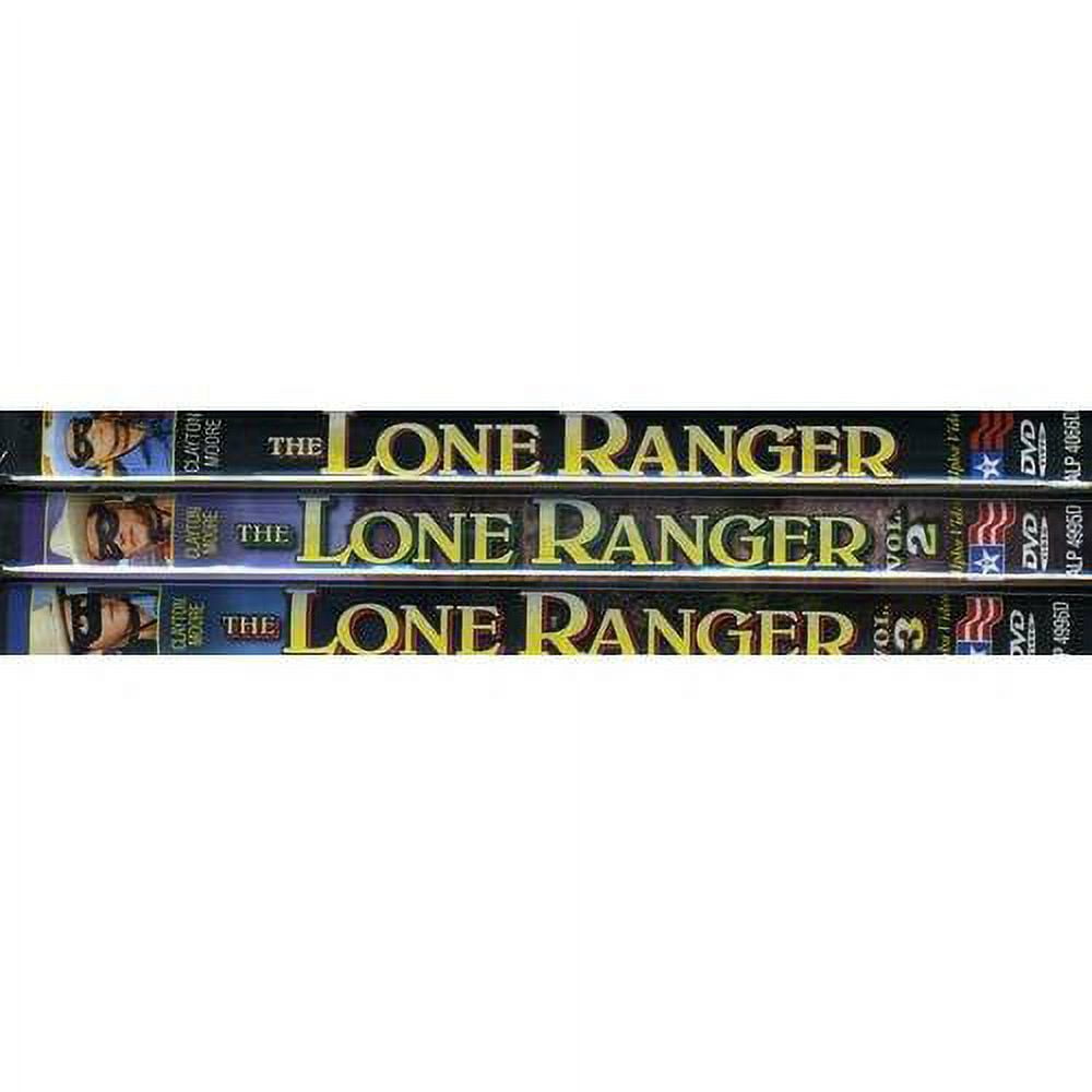THE LEGEND OF THE LONE RANGER - DVD - CLAYTON MOORE - JAY