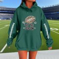 thumbnail image 2 of Sexlip Women's Hooded Sweatshirt Long Top with Pockets Long Sleeves Casual Soft Comfy Stylish Solid Color Comfortable Wear for Daily Casual Parties Green S, 2 of 3