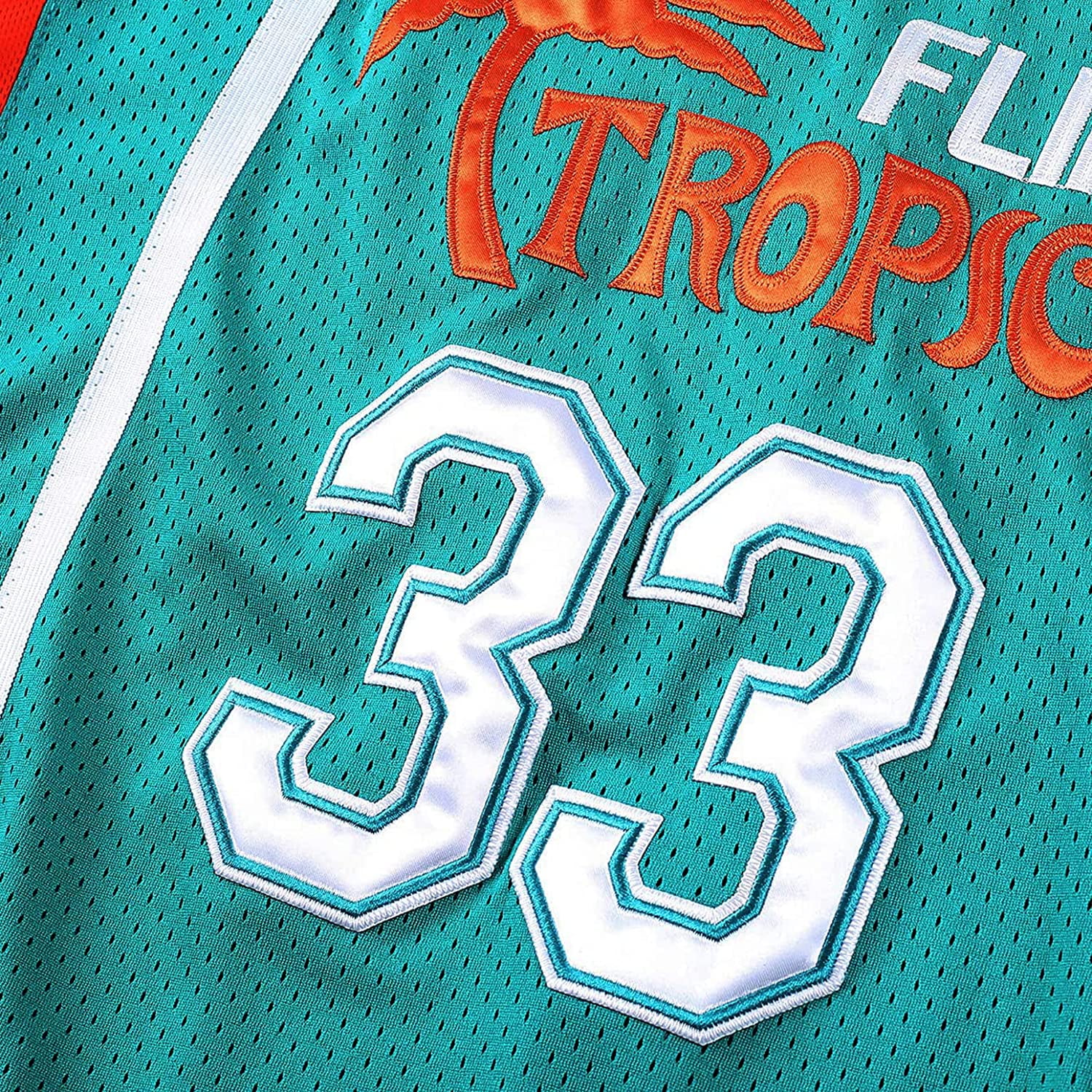 Vakidis 55 Flint Tropics Teal Basketball Jersey Semi Pro