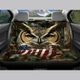 thumbnail image 4 of Pzuqiu Owl Flag Car Seat Cover Full Set Lightweight Vehicle Cushion Protectors Interior Accessories Easy to Install 4 Pack Universal Seat Covers for Cars All Season Fit for Sedan and Trucks, 4 of 7