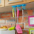 thumbnail image 3 of Shelf Storage Clothes Hanging Wardrobe Kitchen Organizer Cup Holder Glass Mug Holder 6 Hooks, 3 of 13