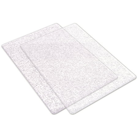 UPC: 0630454238287 | Sizzix Big Shot Cutting Pads 1 Pair Clear W/Silver Glitter – Standard