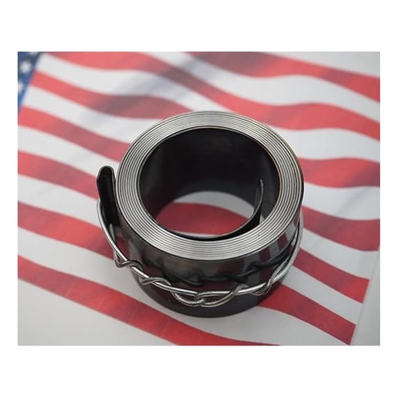 Bridgeport Mill Quill Clock Spring M1112 - Replacement Spring for Bridgeport & Import Milling Machines, .025" Thick, 1" Wide