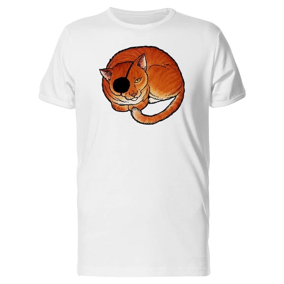 Pirate Cat Resting Tee Men's -Image by Shutterstock