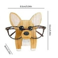 thumbnail image 3 of Soporte creativo para gafas, gafas de sol de animales, soporte de madera, 3 of 5