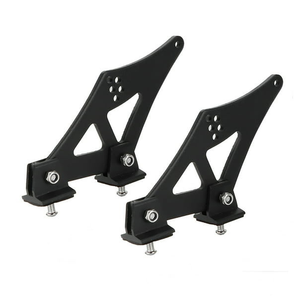 Soportes de Montaje para Patas de Alerón Trasero de Coche de 5 ", Alerón Trasero de Carreras de Aleación de Aluminio CNC