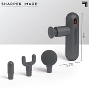 Sharper Image® Powerboost Move® Deep Tissue Portable Percussion Massage Gun, 4 Attachments, Rechargeable