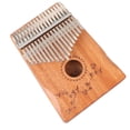 thumbnail image 1 of Portable Kalimba, 17 Keys Thumb Piano Mahogany Wood High Hardness  For Music Performance, 1 of 8