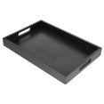 thumbnail image 5 of Hemobllo Solid Wood Rectangle Snack Platter Black - Serving Tray for Birthdays, Parties, and Friends Gatherings, 1 Piece, 5 of 8