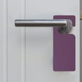 thumbnail image 6 of Uxcell 9.84" Door Hanger Sign Acrylic Sign DIY Blank Door Tag for Home Office Purple, 6 of 6