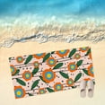 thumbnail image 6 of Summer Savings Boovnll 28x59" Beach Towels, High Absorbent Quick Dry Sand Free Microfiber Lightweight Beach Towel for Beach, Yoga, Gym, Travel, Pool, Beach Accessories, Beach Towels Oversized, 6 of 8