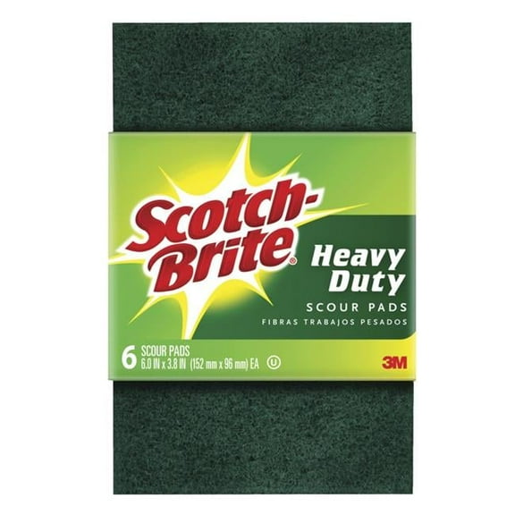 Scotch-Brite  Brite Heavy Duty Scour Pad, Pack of 6