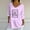 🔥 Purple, variant on Sentmoon Women Clothes Women's Clothes Fashion Women's Casual Print Loose Blouse 3/4 Sleeve V-Neck Blouses Shirts for Travel and Packable Convenience Purple XXL