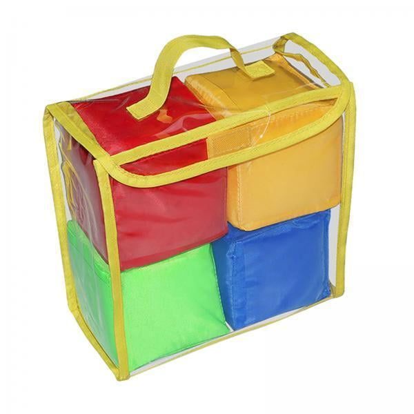 2x 4 "SPIELUBE DIY Aprendizaje Cubos para Todos Los Sujetos Sunnimix Dados de aprendizaje de espuma