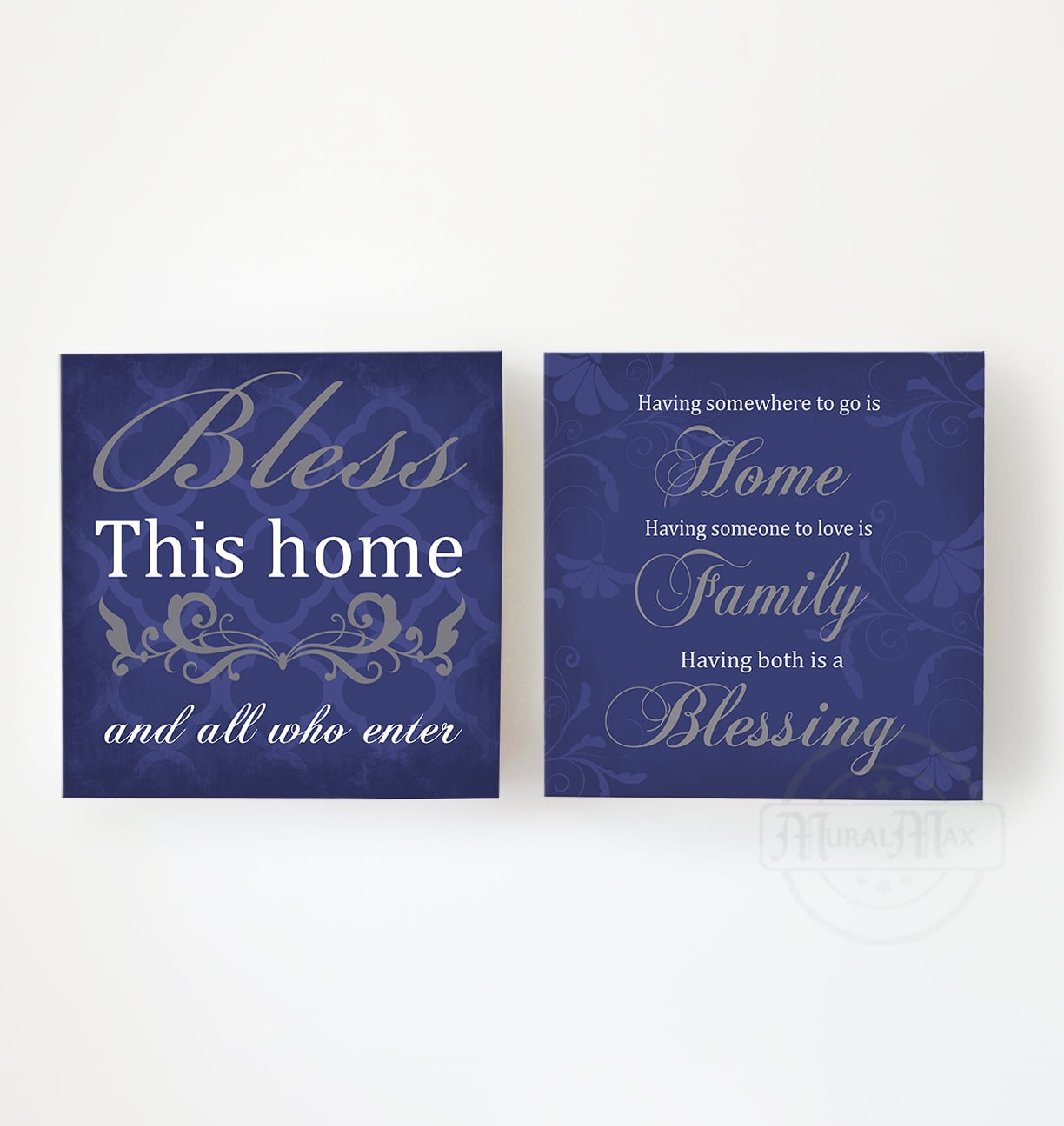 Home Family Blessing Framed Canvas main image 1