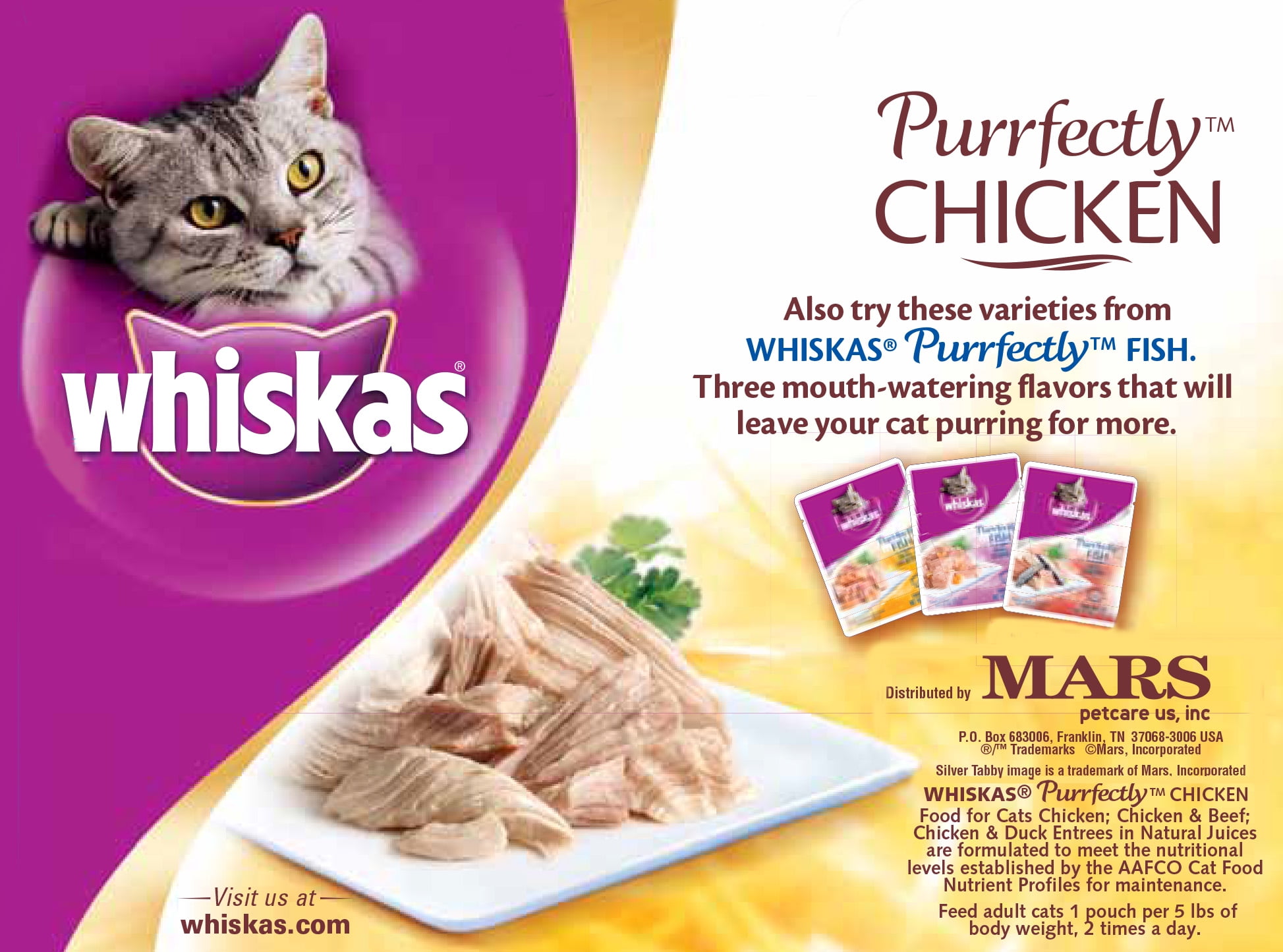 whiskas pate discontinued