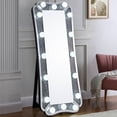 thumbnail image 3 of ACME Noralie Accent Mirror in Mirrored and Faux Diamonds, 3 of 4