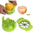 thumbnail image 2 of Lemon Lime Wedge Slicer Lemon Slicer Kitchen Multipurpose Stainless Steel Orange Slitter Fruit Cutter Kitchen Accessories,green, 2 of 5