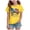 Tshirts-Yellow, variant on kpoplk Summer Shirts for Girls Oversized Cute Letter Print Tshirts Religious Faith T Shirts Inspirational Graphic Tees Tops(Yellow,11-12 Y)