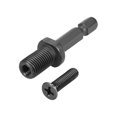 thumbnail image 3 of Unique Bargains to 3/8-Inch Thread Keyless Drill Chuck Adapter Hex Shank 3pcs, 3 of 3