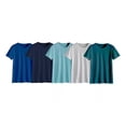thumbnail image 2 of Paquete Playeras Cuello Redondo 5 Pz Algodón Premium Suave, 2 of 5