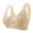 Khaki, variant on Balconette for Women Unlined Floral Bras for Older Women Push up Bra No Underwire Pullover Balconette Breathable Underwear Bralettes Womens Bras Comfortable Push up Beige 44/100