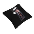 thumbnail image 3 of Wednesday Holiday Ho. No. Throw Pillow Cover Black 16"x16" ，Multicolor, 3 of 5