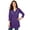 Radiant Purple Embroidery, variant on Plus Size 7-Day Layered-Look Embroidered Henley Tunic