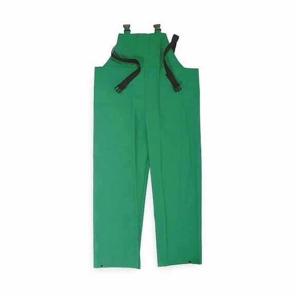 Condor Flame Resistant Rain Bib Overall,Green,S 4PCR7