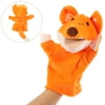 thumbnail image 2 of Fox Shape Hand Puppet Plush Fox Doll Kids Role Play Toy Stuffed Hand Puppet Toy, 2 of 8