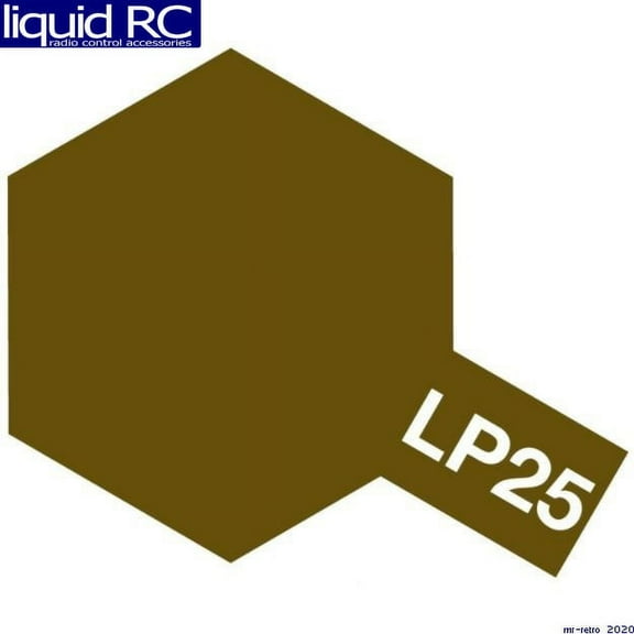 TAM82125 Tamiya Lacquer Paint LP-25 Brown (JGSDF) 10ml (1/3 fl oz)