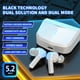 thumbnail image 2 of Auriculares Bluetooth-Compatible con HIFI Control Táctil Cargar Voz Llamada Smart Phone Sport Gaming Auriculares Auriculares con Caso Plata Blanco kenally EL014577-02B, 2 of 7