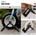 thumbnail image 3 of Generic Balance Bike Stand 10"/12" Floor Scooter Support Rack Black Parking, 3 of 6
