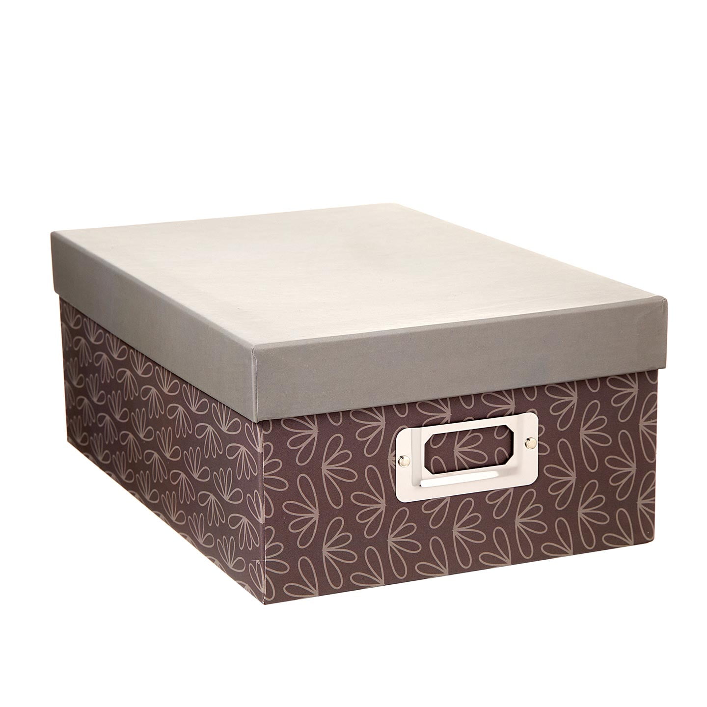 Darice 1208-63 Photo Storage Box 3.75 x 13 x 14.75 Inch White