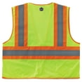 thumbnail image 2 of GloWear 21323 Type R Classe 2 Gilet Bicolore , Lime - Petit & Moyen, 2 of 5