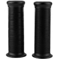 thumbnail image 2 of 1 Pair Motorcycle Handlebar Grips - Universal 1" Or 1.1" TPU Grips, Vintage Style, Multiple Colors 2 of 14